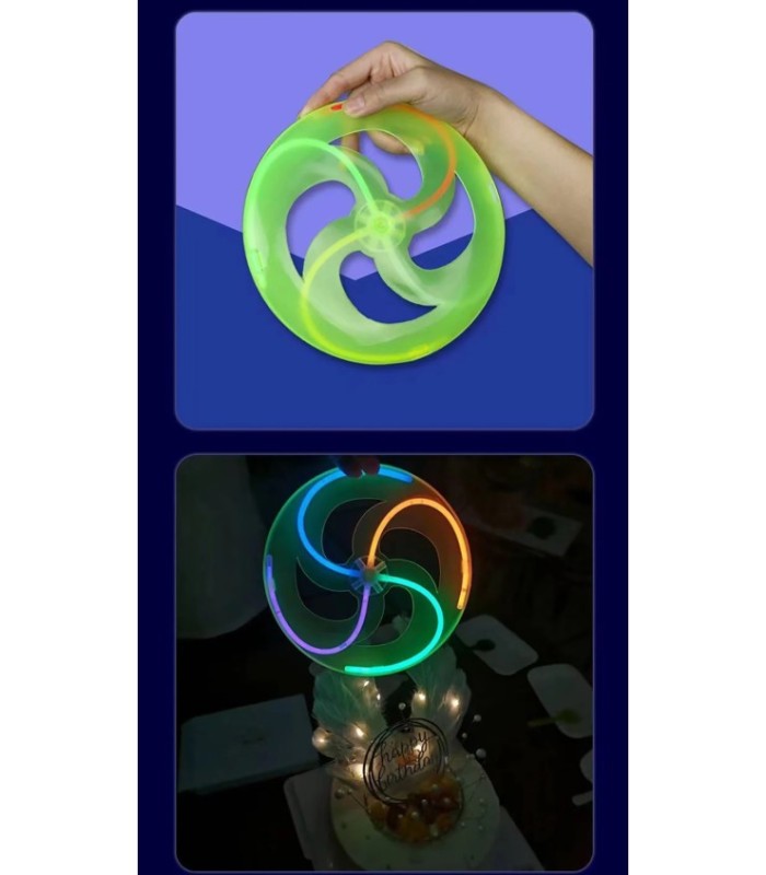 Disco volador fluor