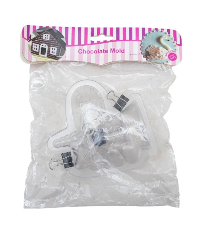 Molde acrílico unicornio 2 piezas 15cm