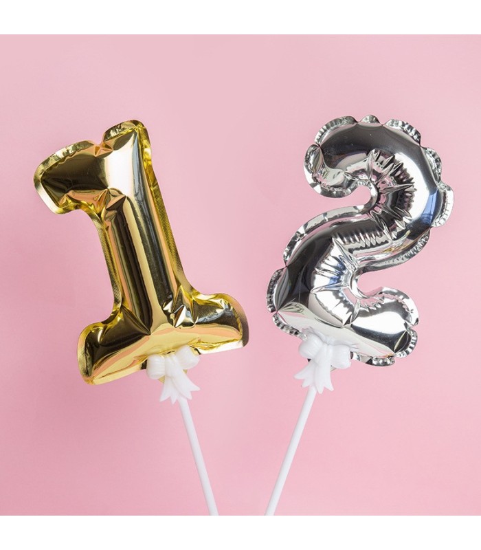 GLOBO NUMERO CON GAS