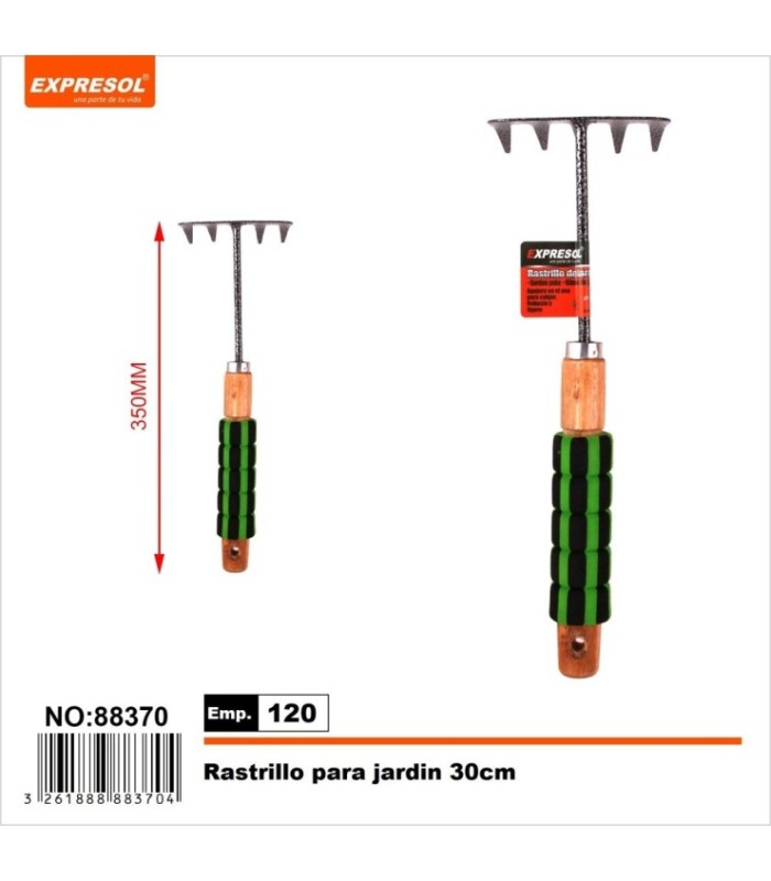 Rastrillo para jardin manual de Expresol