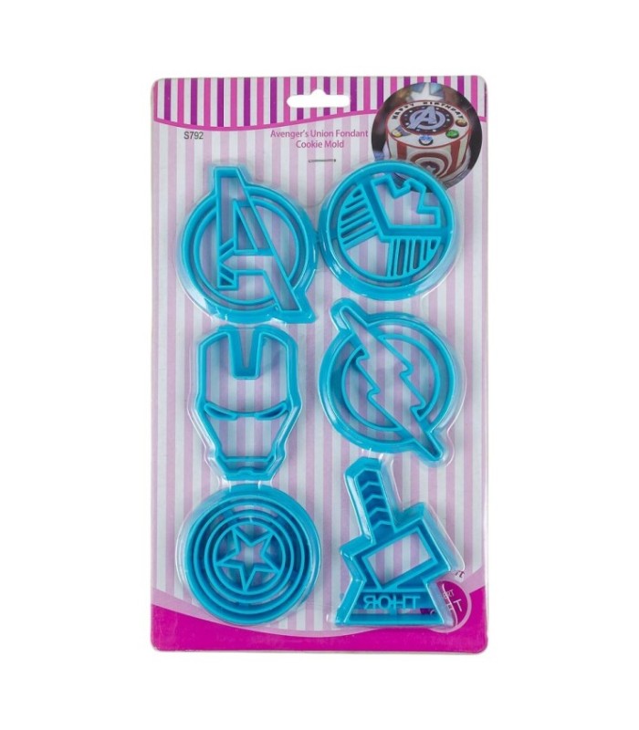 MOLDE AVENGERS 6PC