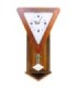 Reloj de pared diseño ancla 50x28.5cm