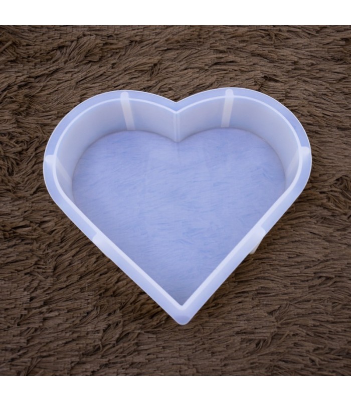 Molde de silicona corazón 180x215mm