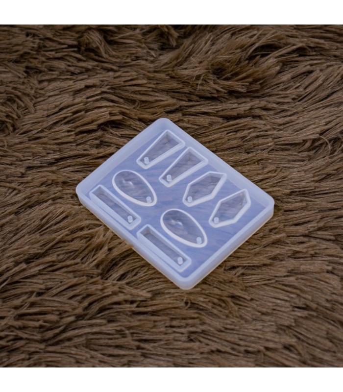 Molde de silicona dije 8 diseños 6.7x5.4cm