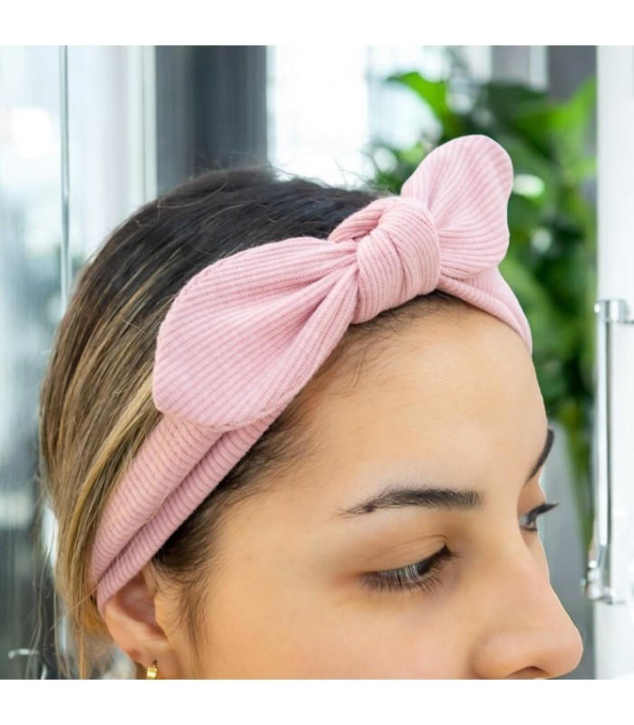 Vincha diadema con moño