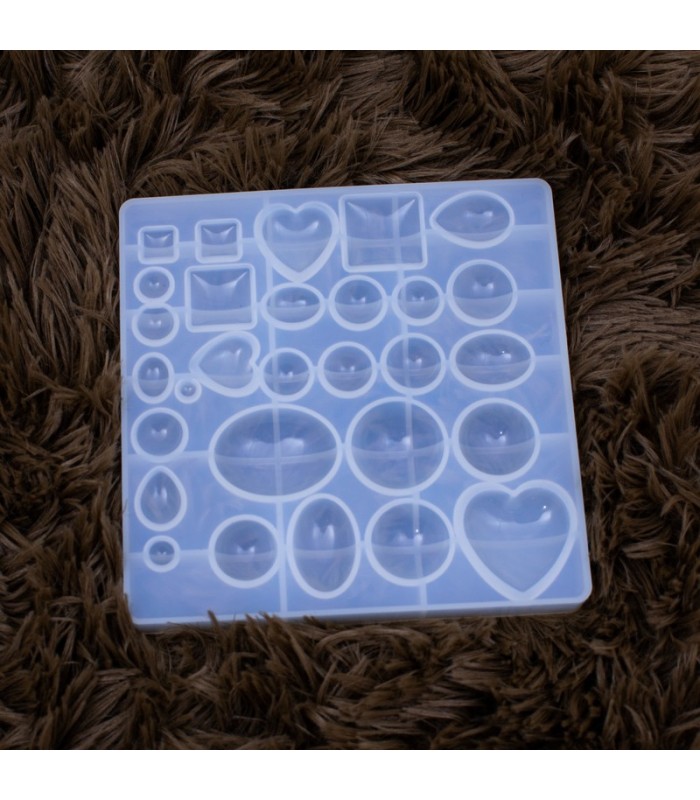 Molde de silicona diseño gema mix 14.6cm
