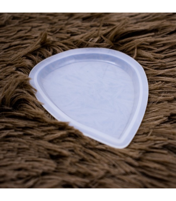 Molde de silicona posavasos de gota 93x72mm