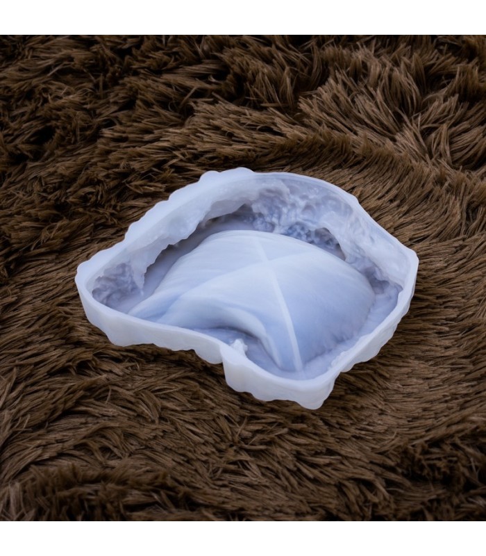 Molde de silicona cenicero de roca 15x14.5cm