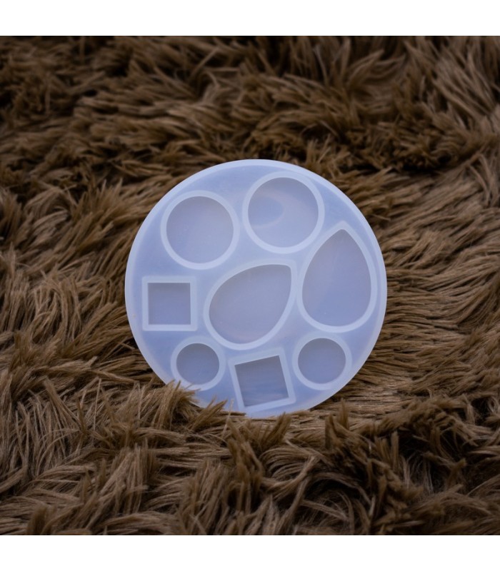 Molde de silicona colgante 8 diseños 9cm