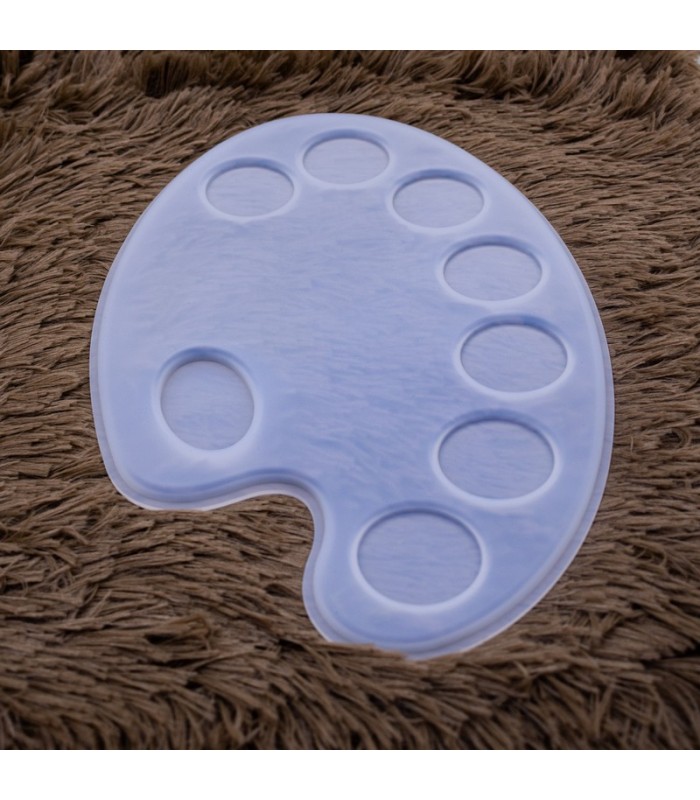 Molde de silicona paleta de pintura 29x18cm