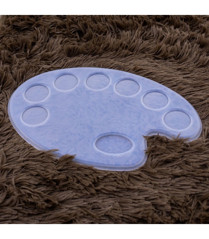 Molde de silicona paleta de pintura 29x18cm