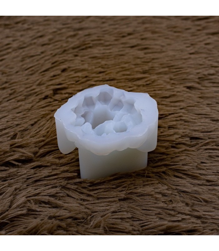 Molde de silicona piedra cuarzo con base