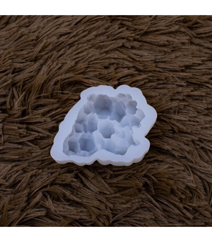 Molde de silicona piedra cuarzo base pequeña