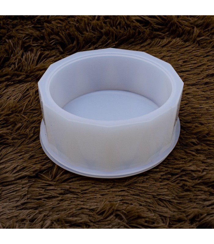 Molde de silicona alhajero circular 16cm