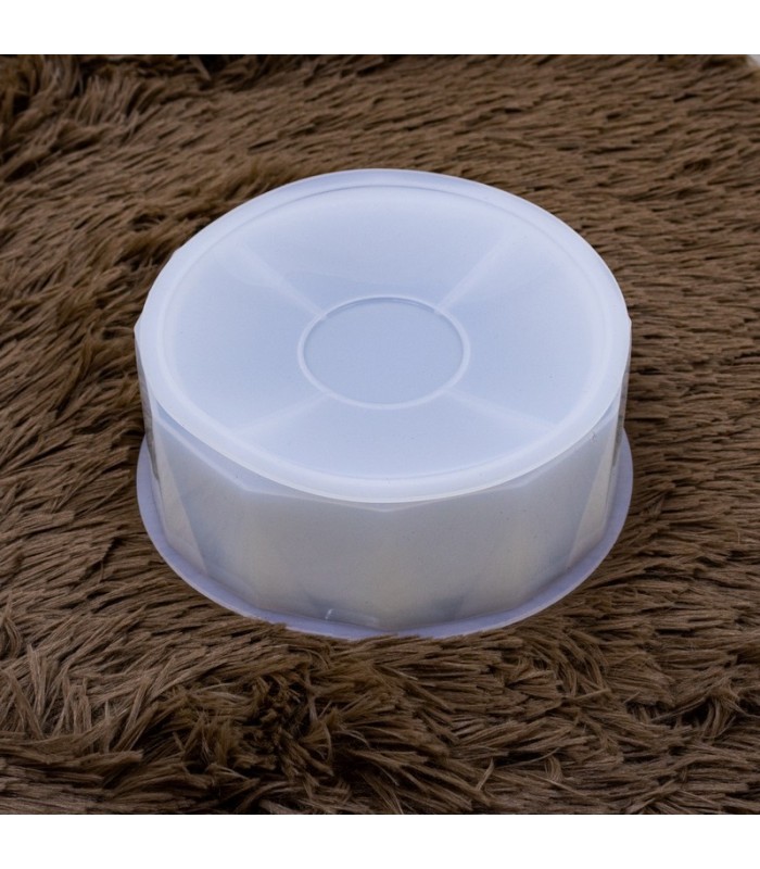 Molde de silicona alhajero circular 16cm