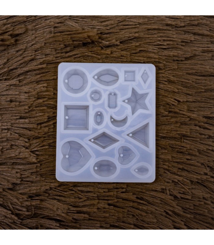 Molde de silicona diseño de dije 75x62mm