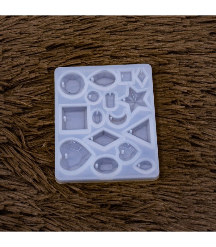 Molde de silicona diseño de dije 75x62mm