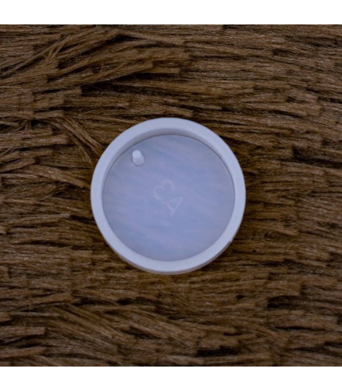 Molde de silicona dije circular 25mm