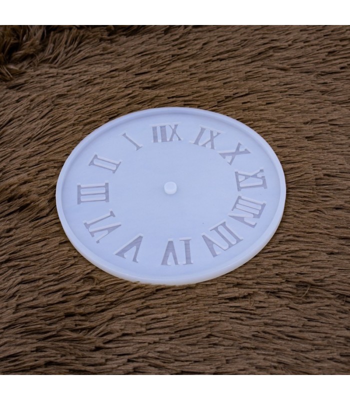 Molde de silicona reloj numero romano