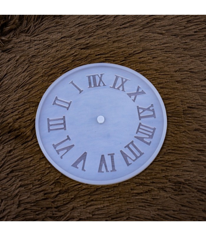 Molde de silicona reloj numero romano