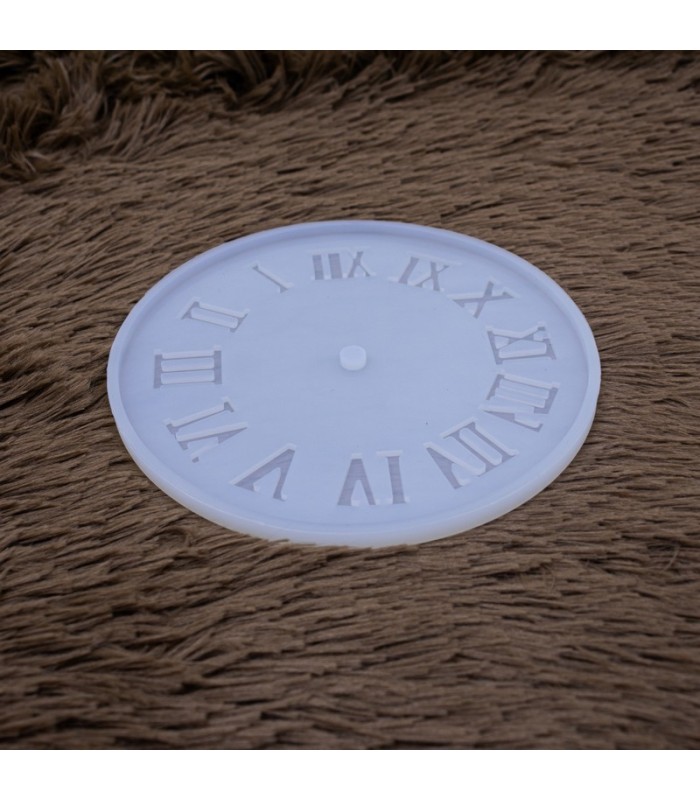 Molde de silicona reloj numero romano