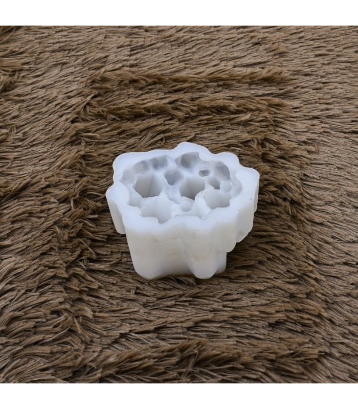 Molde de silicona diseño piedra cuarzo 95x70mm