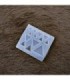 Molde de silicona con diseños triangulo 10.5x8.7cm