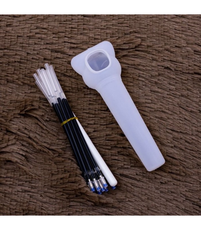 Molde de silicona bolígrafo 12pc 45x38x130cm