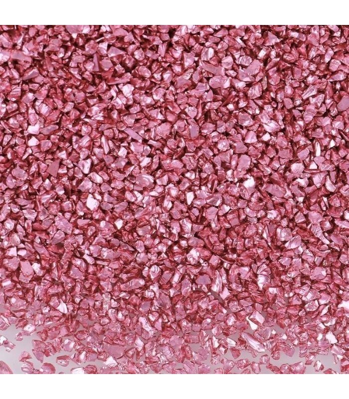 Piedra creativo 1-2mm 20g fucsia
