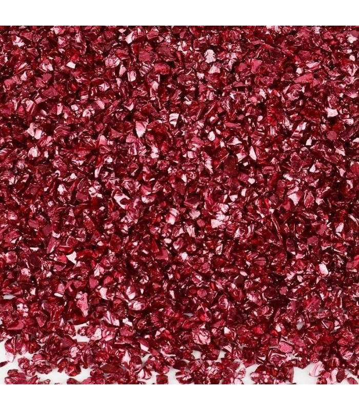 Piedra creativo 1-2mm 20g rojo