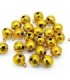 Campana de cobre dorado 10mm 50 piezas