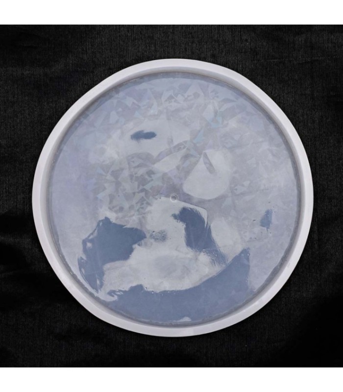 Molde de silicona circular 140mm efecto holografic