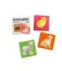 Tarjeta de aprendizaje animales 54pc