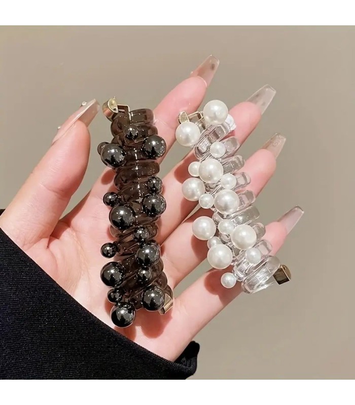 Banda elástica con aplique perla