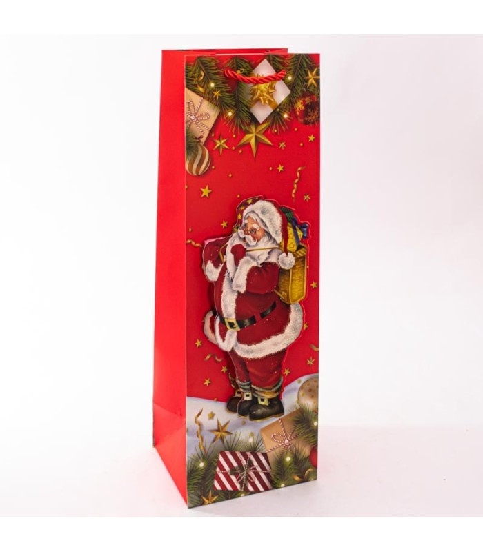Bolsa para vino navideño 36x11.8cm