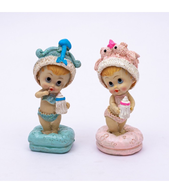 Chiche bebe con biberón 13CM 1pc