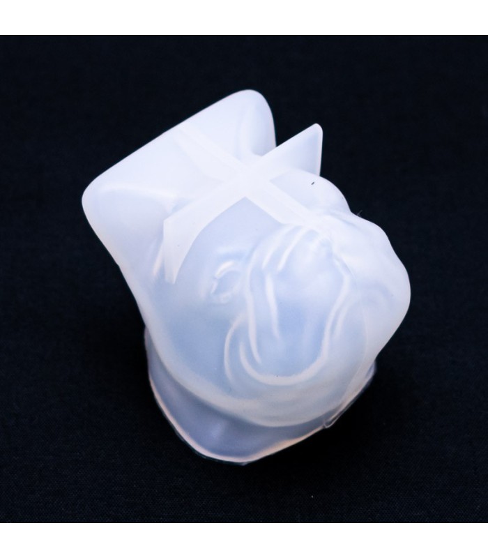 Molde de silicona perro bulldog 55x45mm