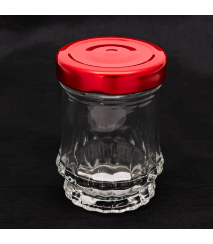 Frasco de vidrio con tapa 8cm 100ml