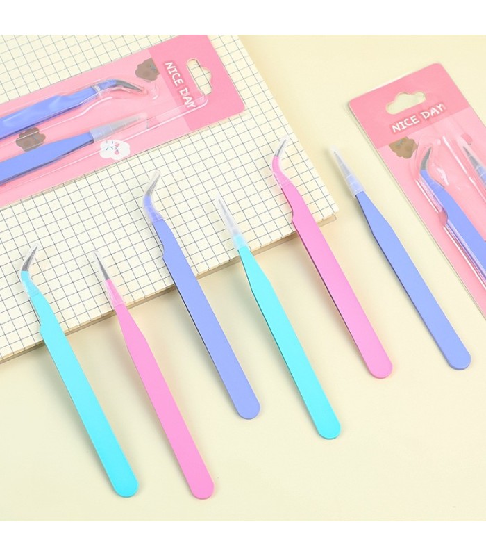 Set de pinza recto y encorbado 2pc