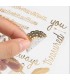 Sticker pvc serie mix dorada 100x230cm