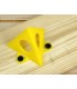 Soporte cono amarillo 1 unidad