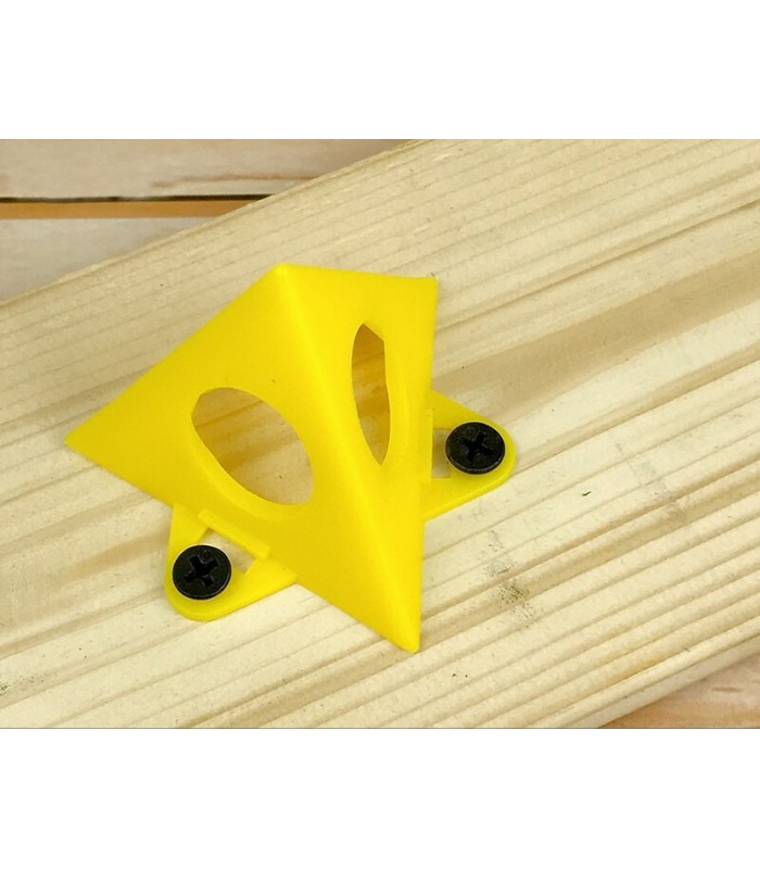 Soporte cono amarillo 1 unidad