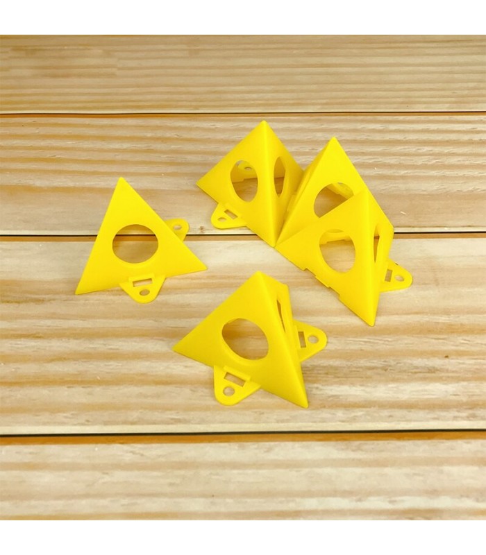 Soporte cono amarillo 1 unidad
