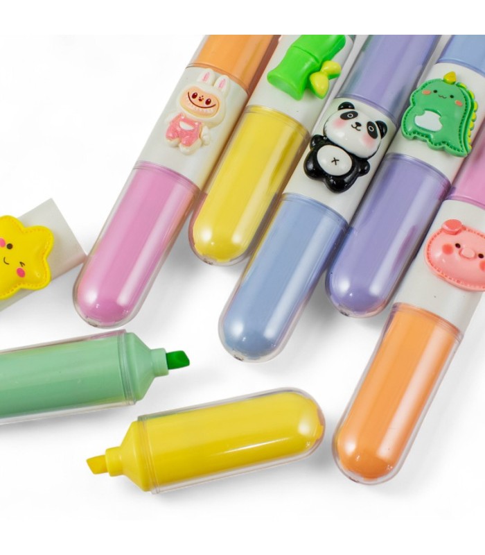 Resaltador tono pastel