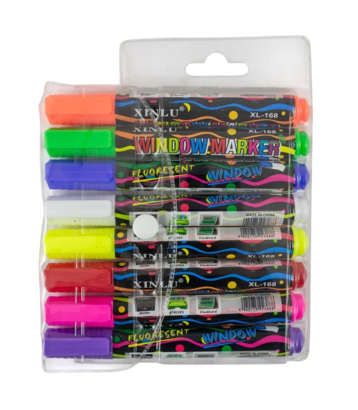 Marcador para pizarra LED 8 color TY-7056