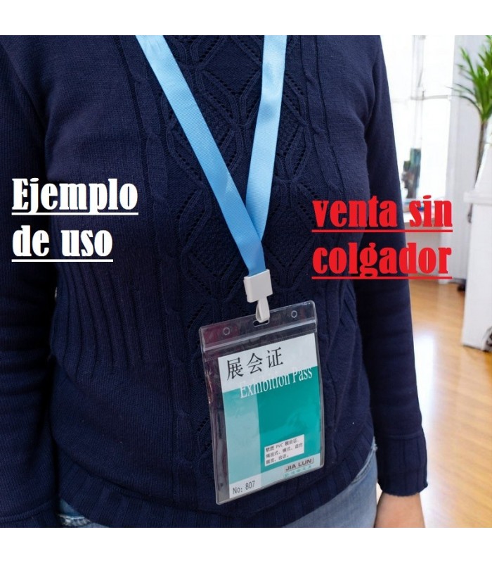 Porta carnet identificador 10 piezas