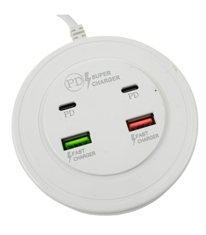 Cargador 4 USB 3.4A