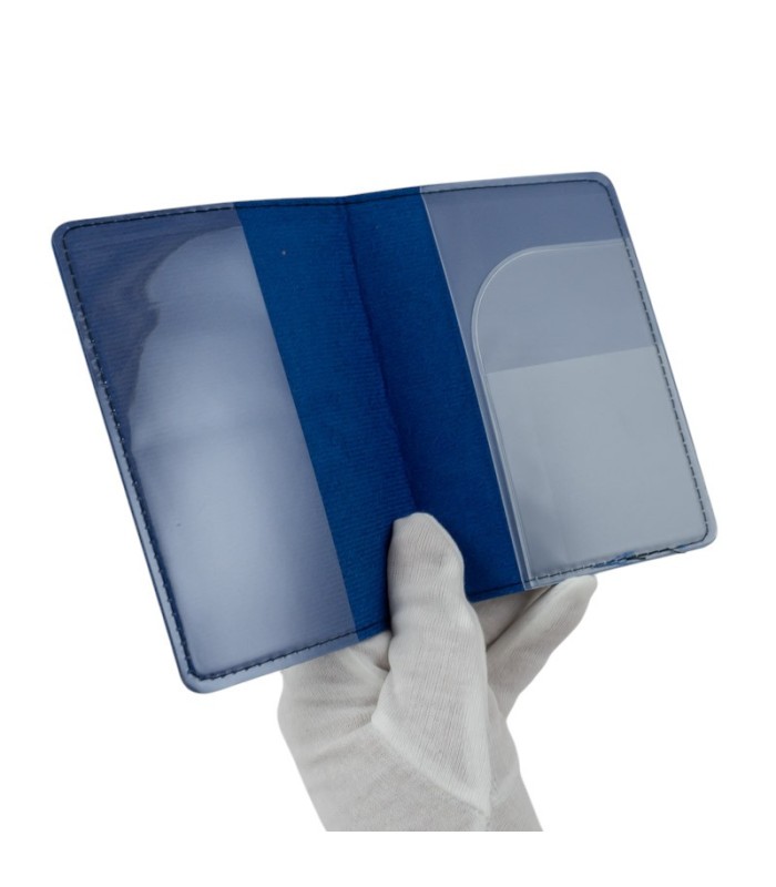 Porta tarjetero tipo pasaporte