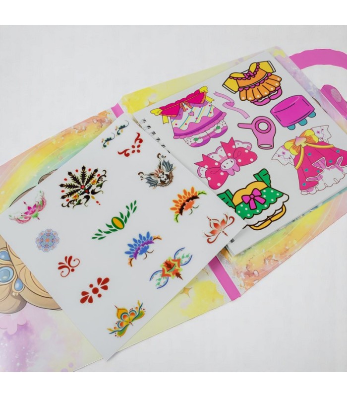 Libro para pintar con sticker