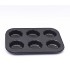 Bandeja de metal 6 moldes